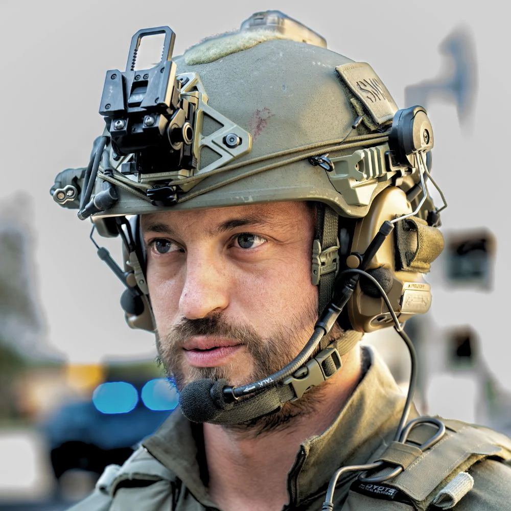 3M PELTOR ComTac™ VI NIB Headset, Single Downlead - Image 4