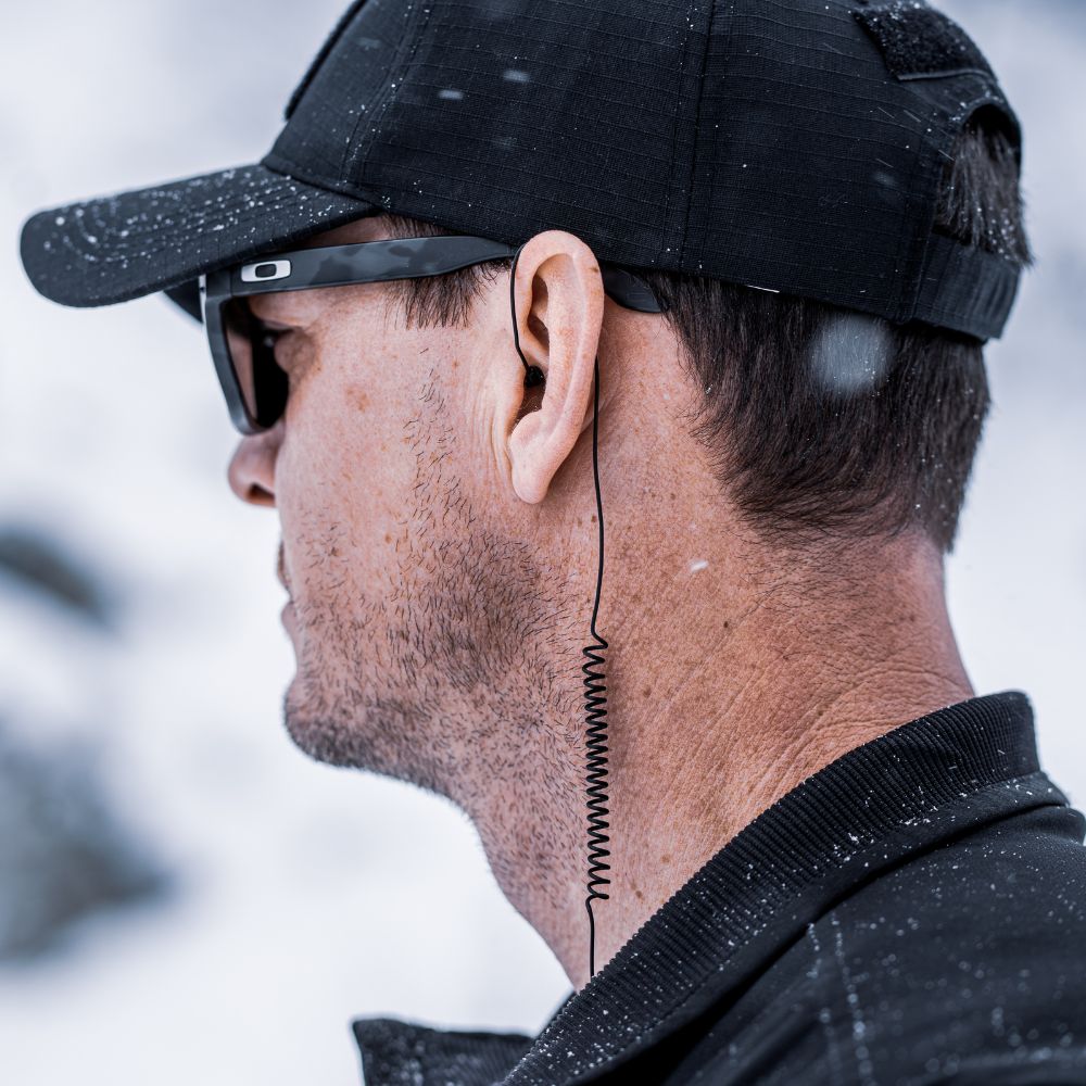 AWARE® Tactical Earpiece, 3.5mm (Black) - Image 3