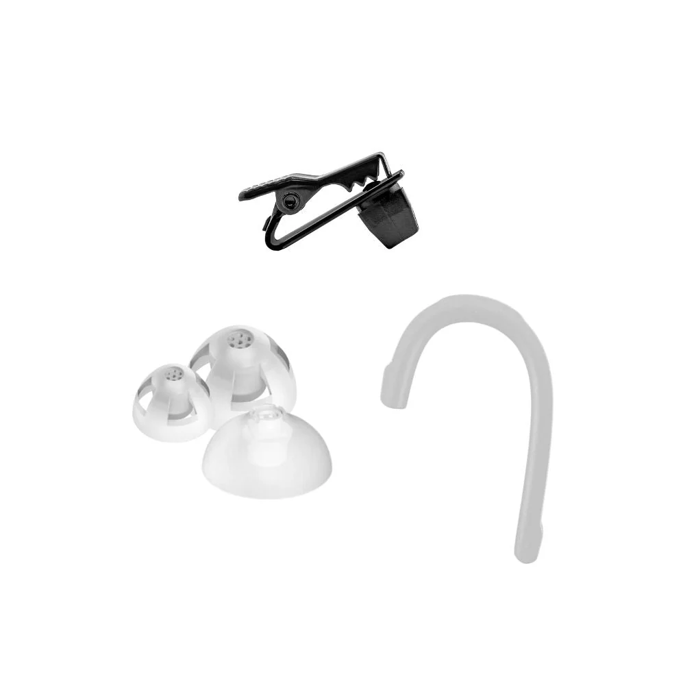 HDLO™ Tactical Earpiece, Braided Cable (Clear) - Image 6