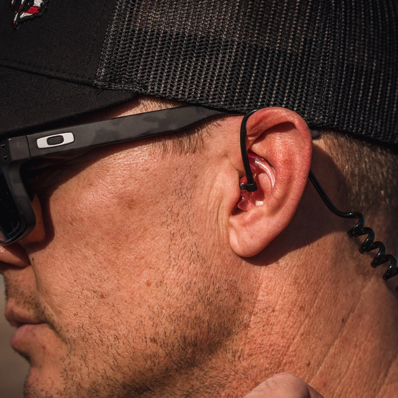 CYCLONE2 - PTT Microphone, Quick Disconnect, Acoustic Tube Earpiece - Image 7