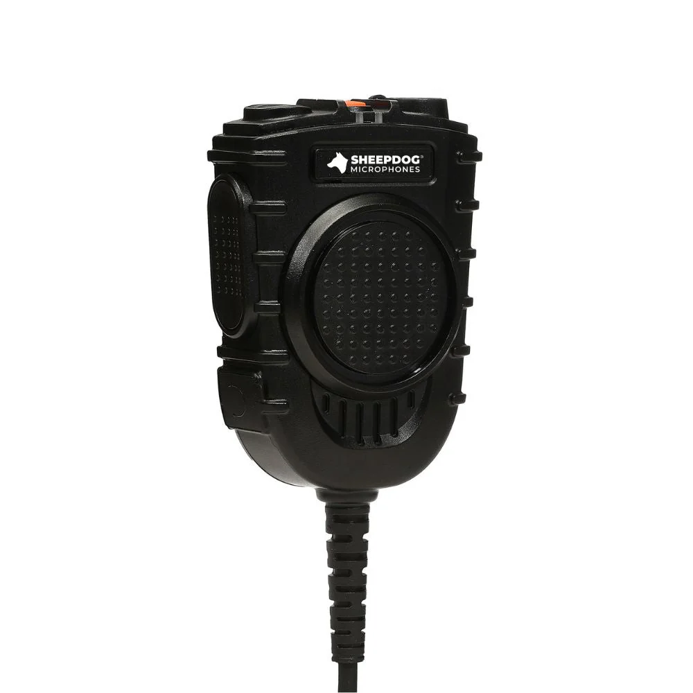 Dual PTT Speaker Microphone, 3.5mm Port, Harris XL200P - Image 4