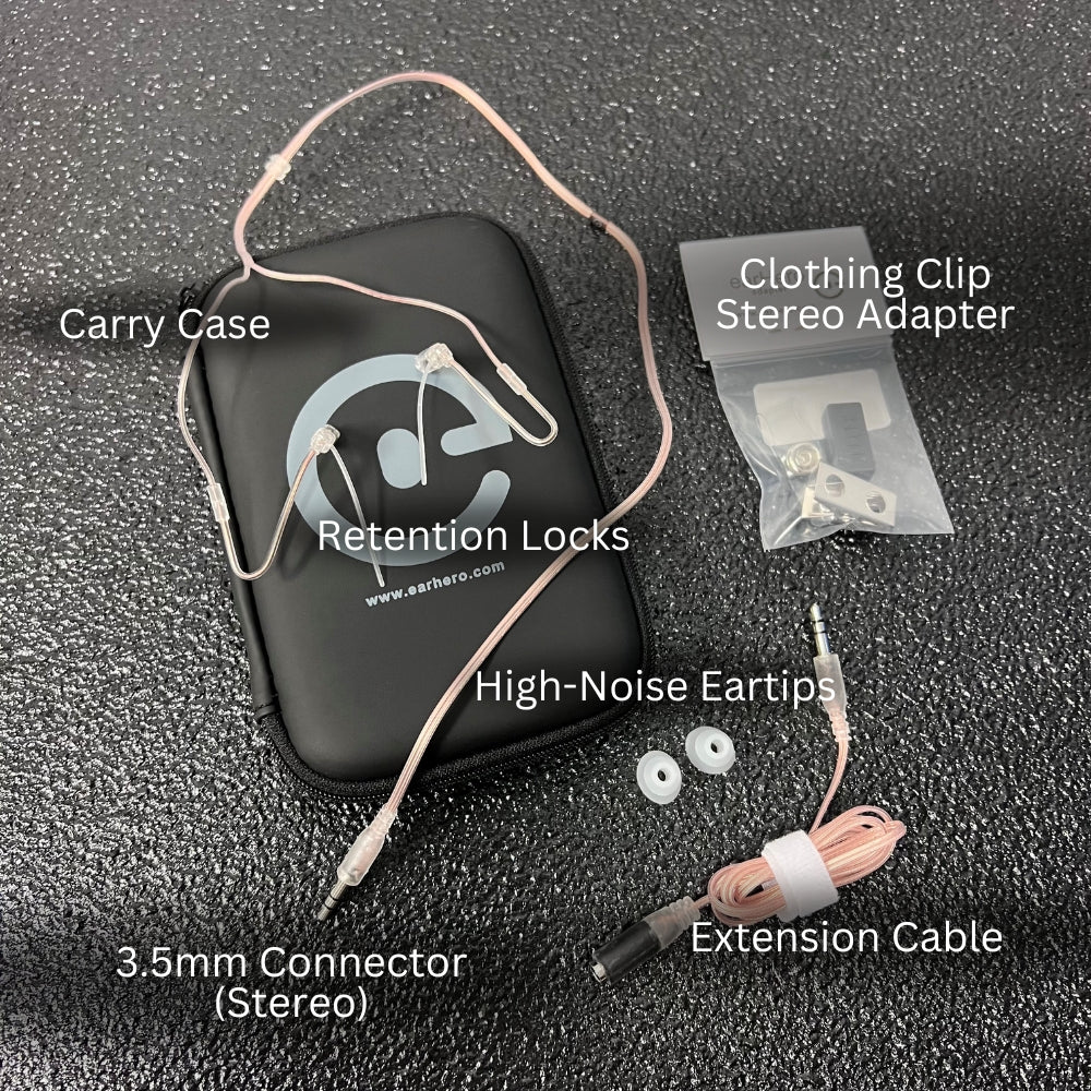 EarHero Dual Ear Listen Only Earpiece - Image 3