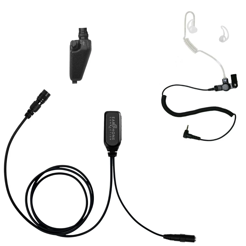 Hawk Lapel Mic, Tactical PTT, 3.5mm Earpiece Port - Image 21