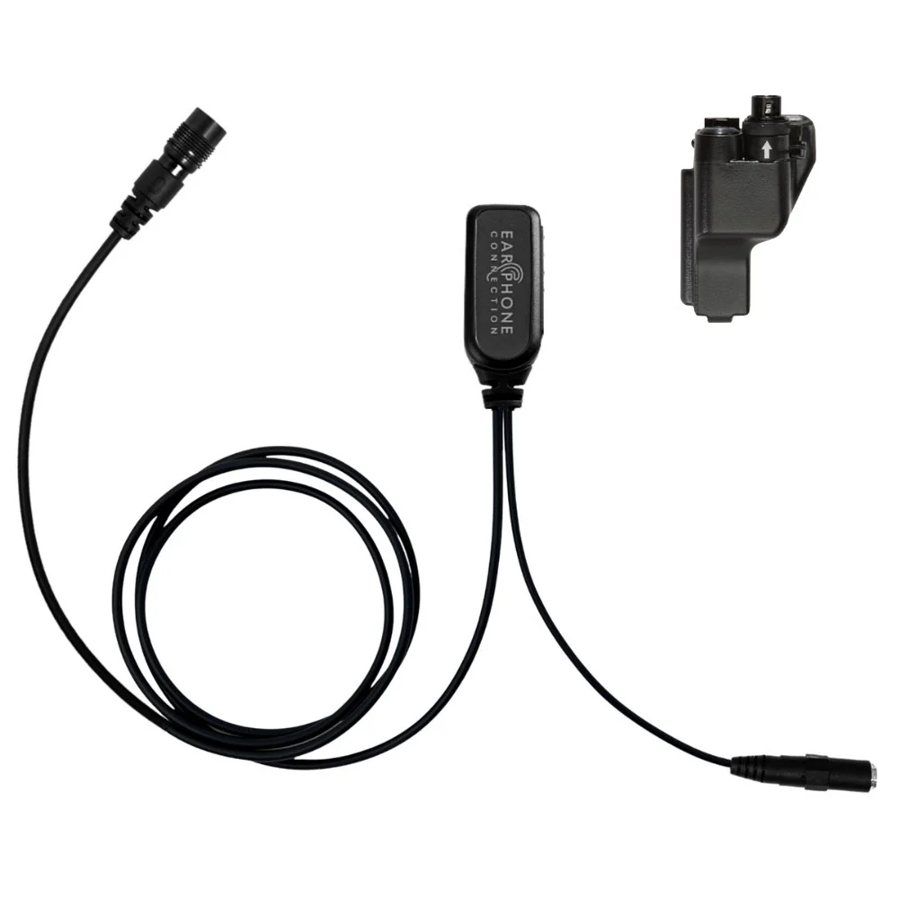 Hawk Lapel Mic, Tactical PTT, 3.5mm Earpiece Port - Image 7