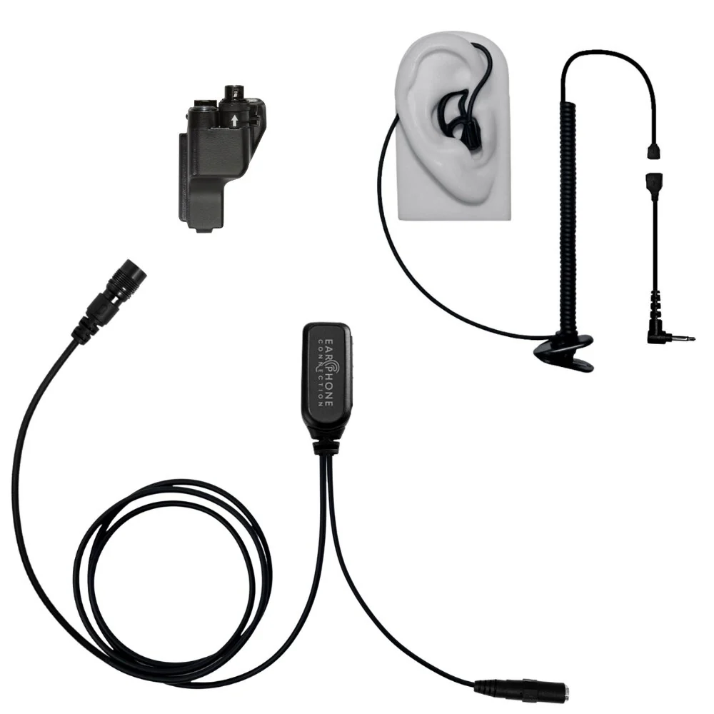 Hawk Lapel Mic, Tactical PTT, 3.5mm Earpiece Port - Image 8