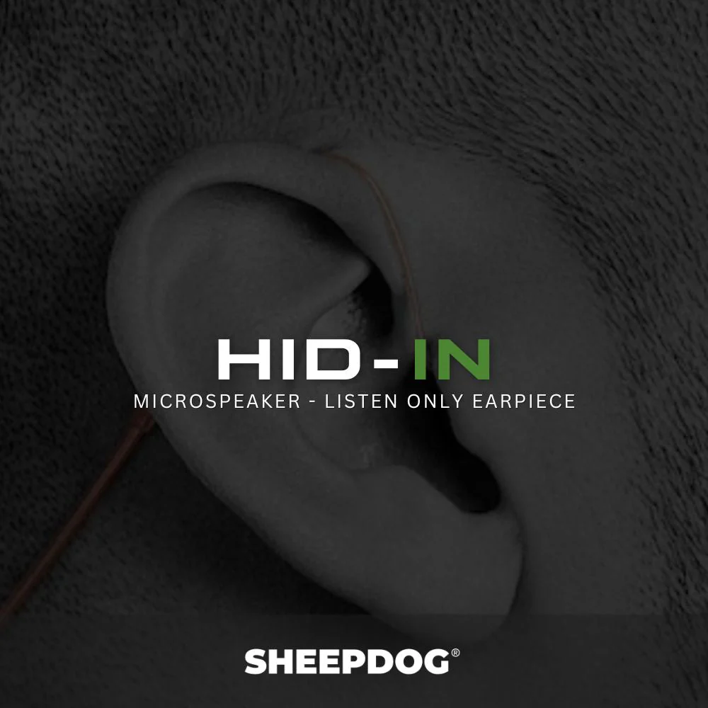 Impact HID-IN Micro Tubeless Listen-Only Earpiece, Clear - Image 3