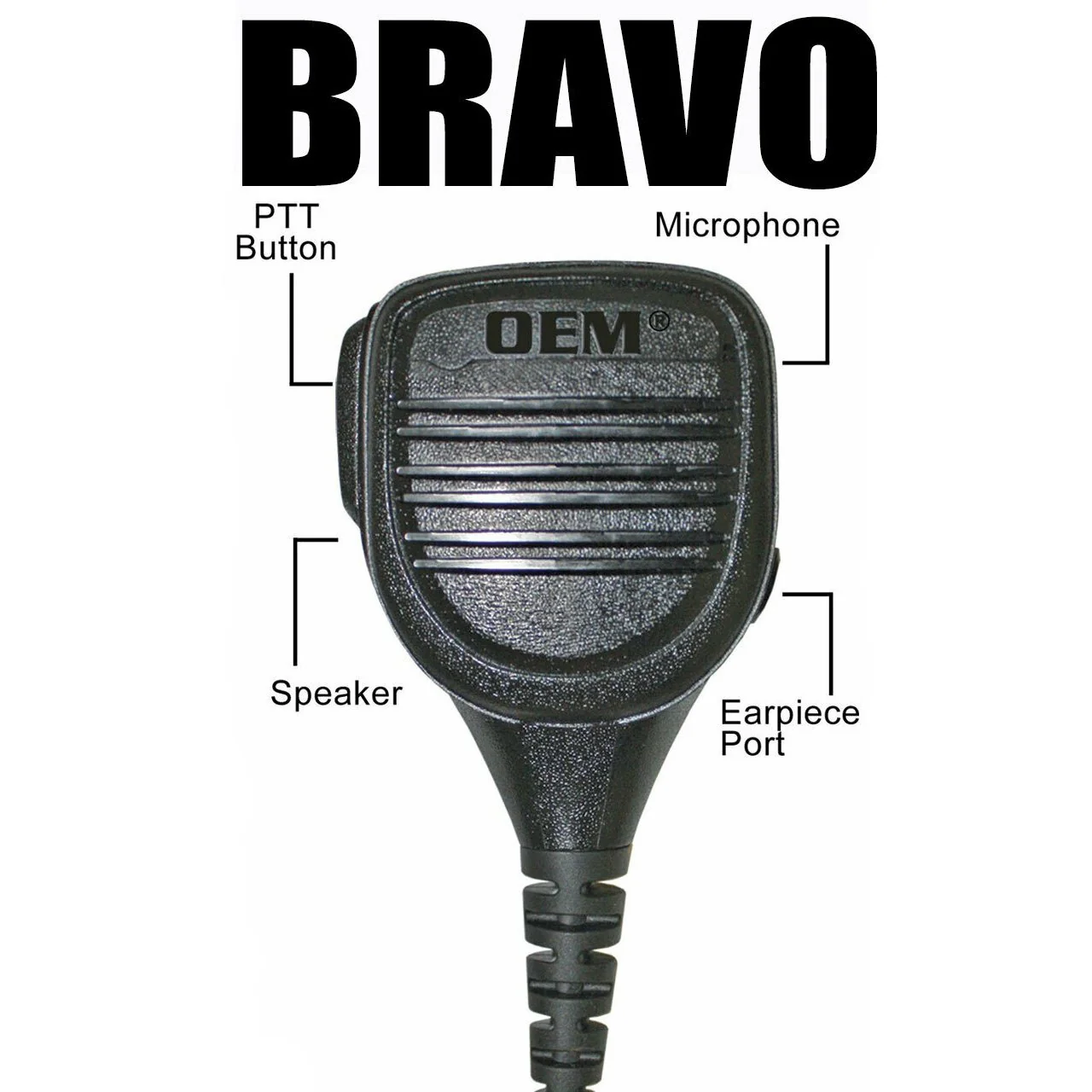 Klein Electronics BRAVO-M7 Speaker Mic, Motorola APX - Image 3