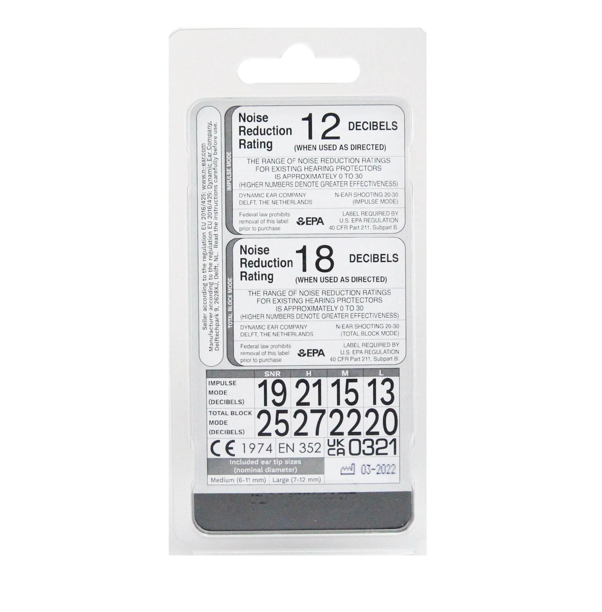 N-ear PROTECTR Multi-Mode Hearing Protection Earplugs - Image 4