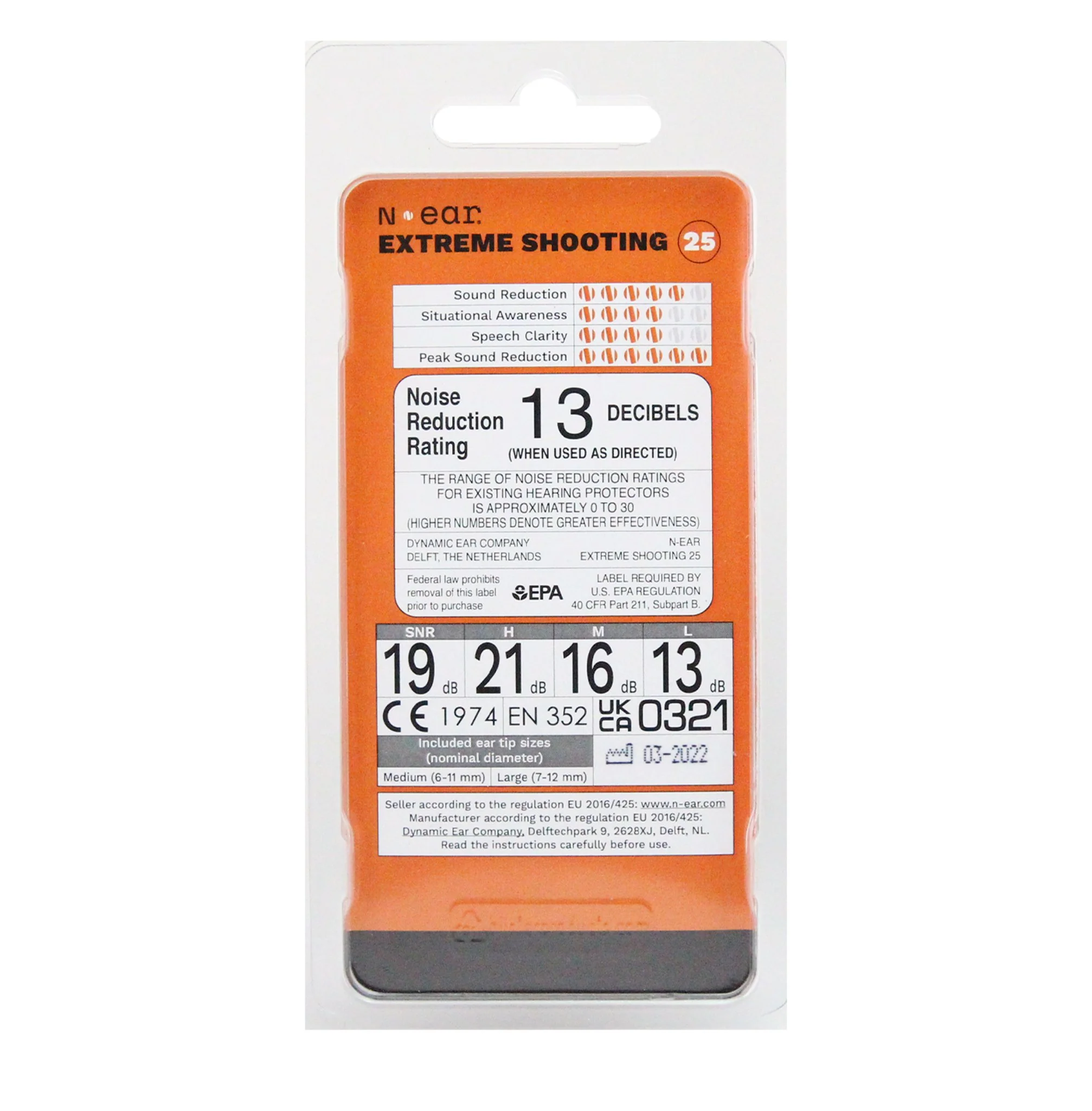 N-ear PROTECTR Xtreme Hearing Protection Earplugs - Image 4