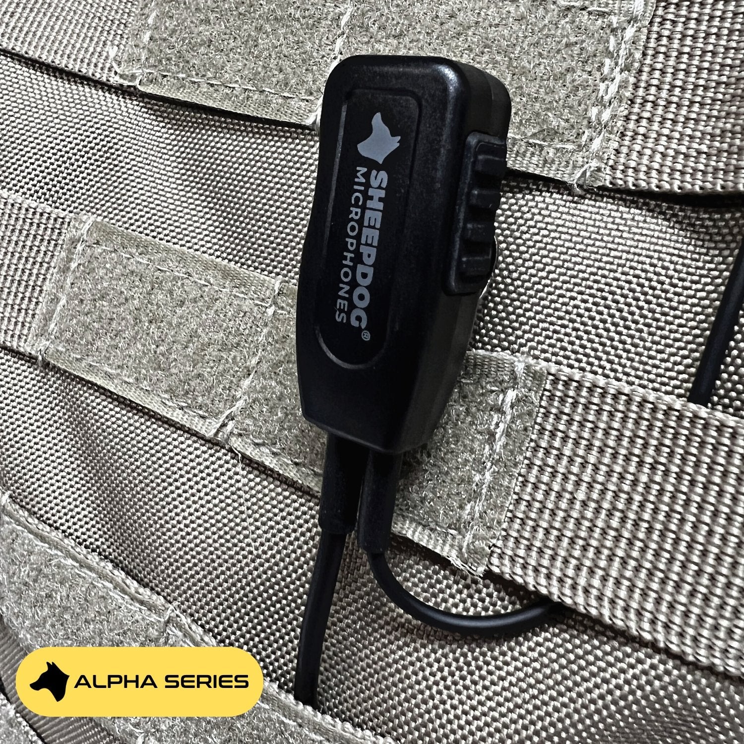 Sheepdog ALPHA Lapel Microphone, Motorola 2-Pin - Image 4