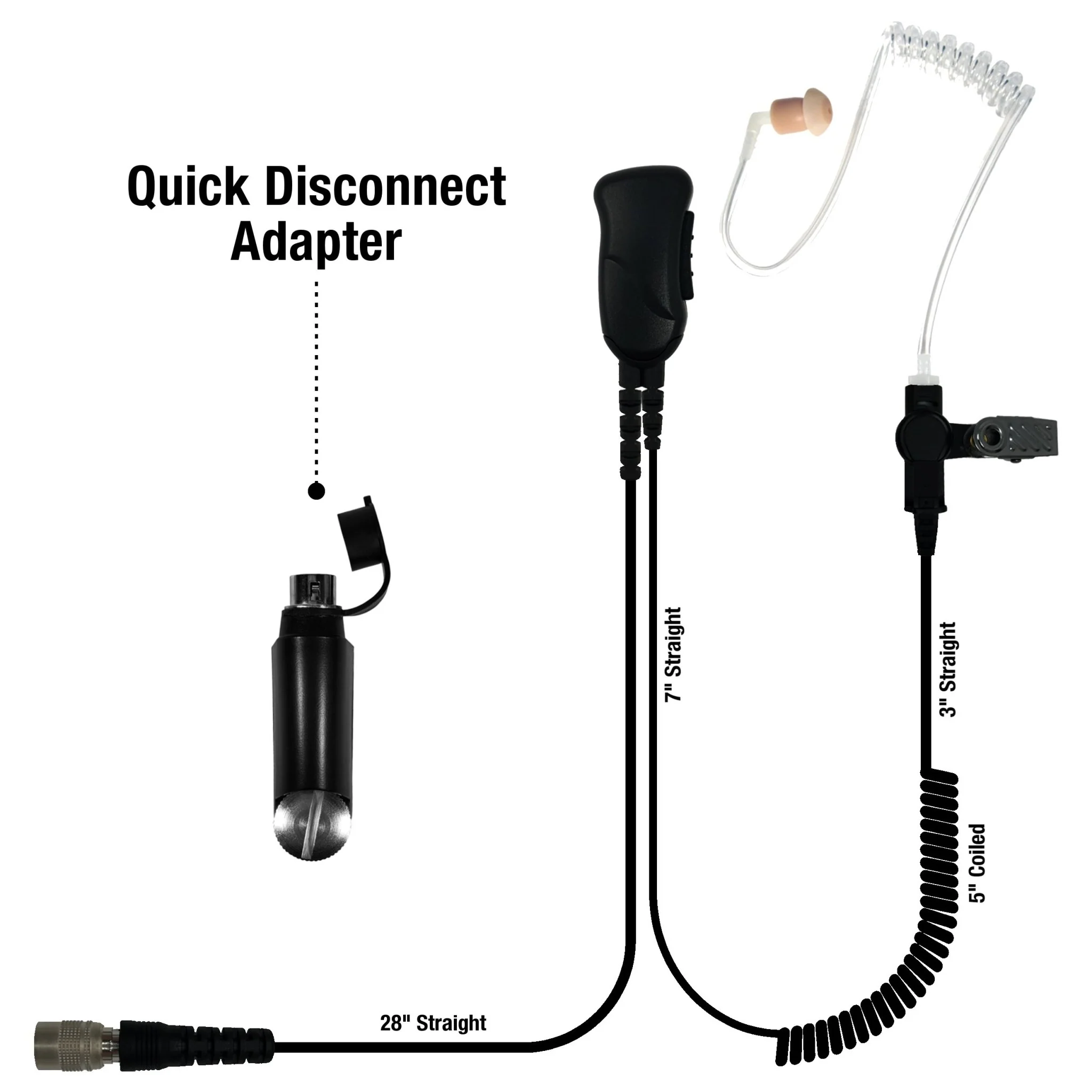 Sheepdog Quick Disconnect Lapel Mic, Harris XL200P - Image 6