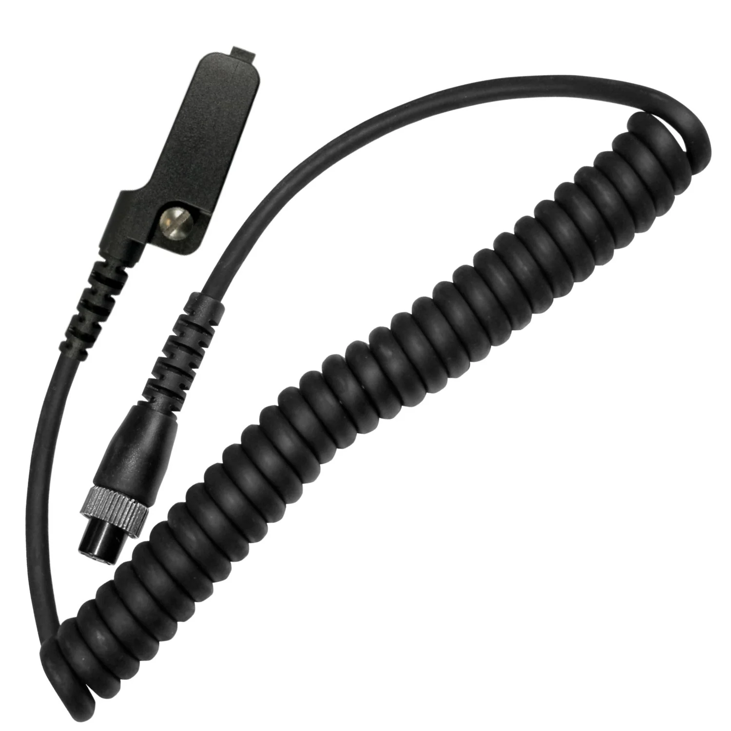 Tactical Boom Mic Headset, Large PTT - Image 4