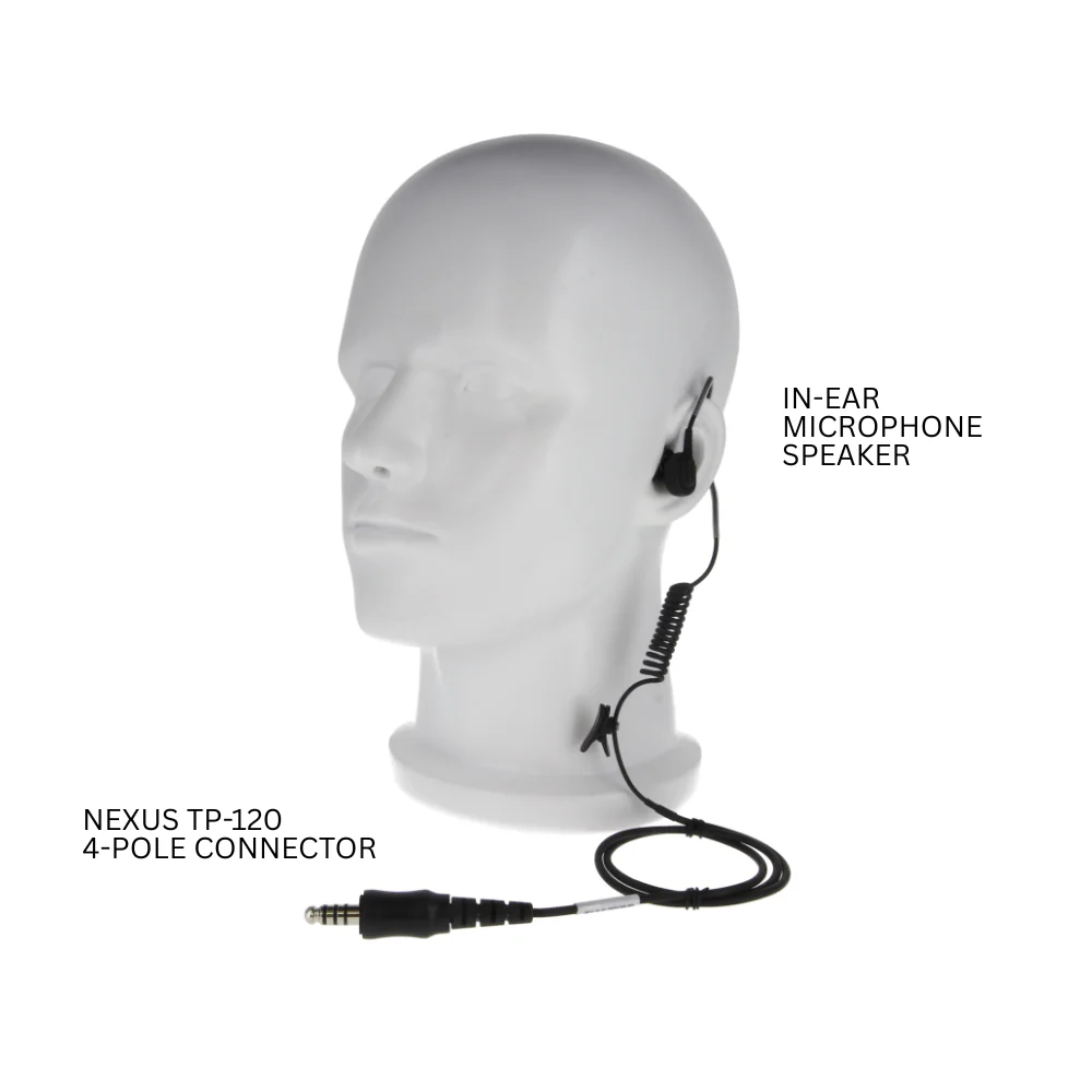 TITAN™ Tactical In-Ear Microphone (NEXUS, NATO-US) - Image 4